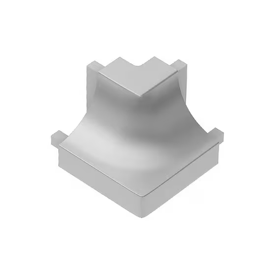 Schluter Dilex AHK Outside Corner 90 Degree Satin Anodized Aluminum