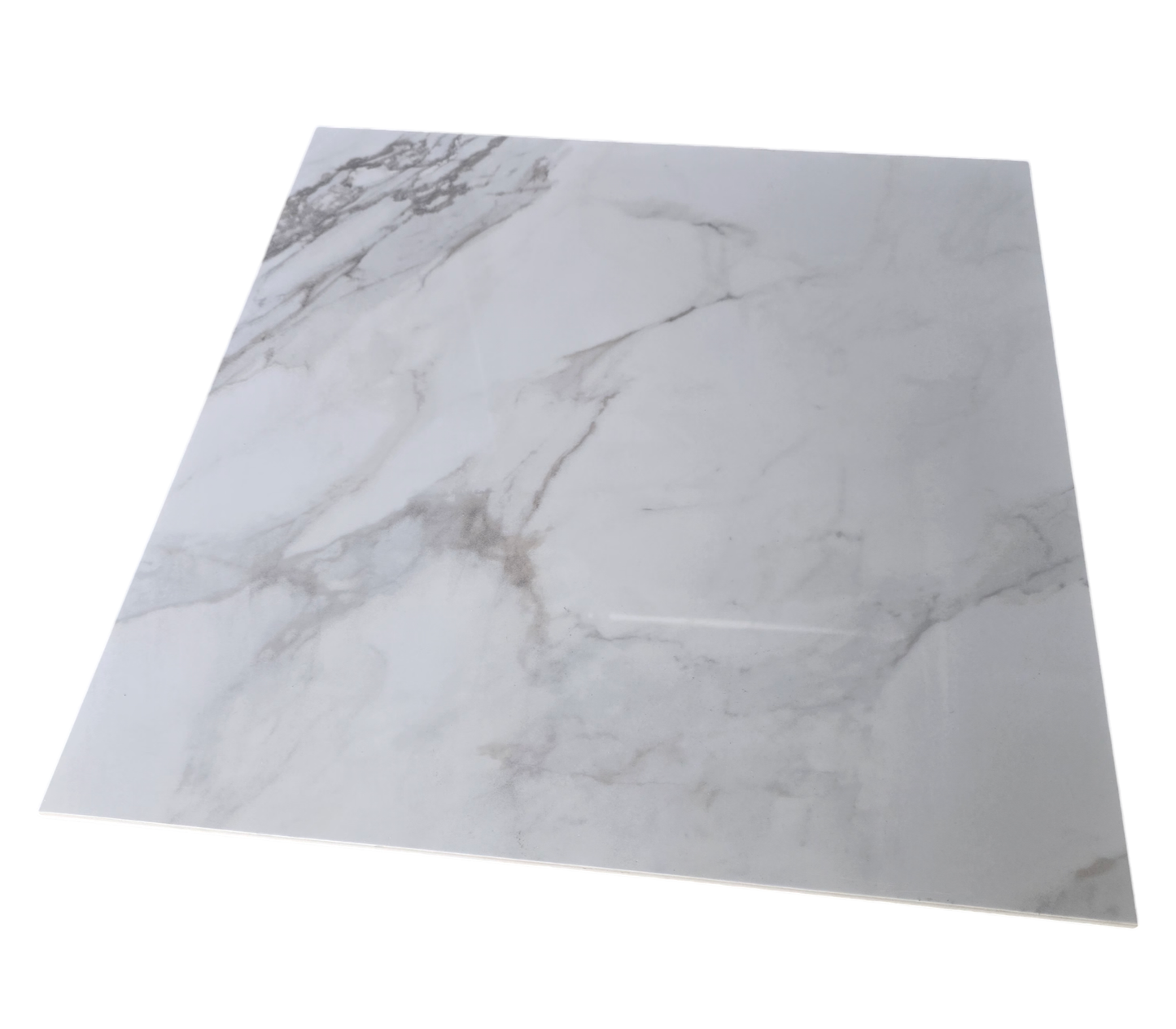 24"x24" I578 White Cal Porcelain Tile - Sold by ctn