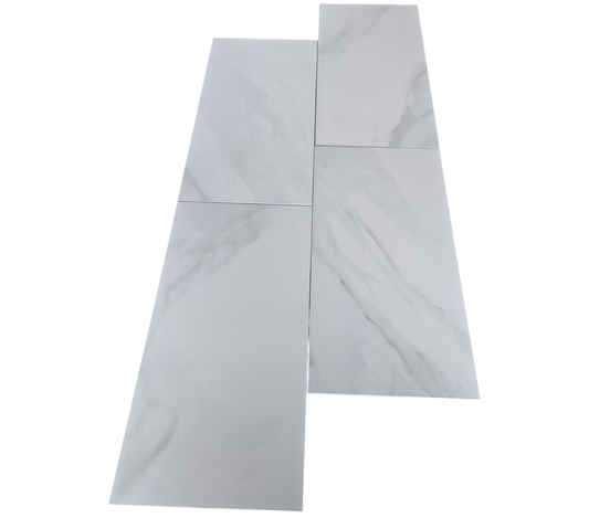 12x24 Bianco Covolano Matte Porcelain Tile - Sold By Ctn