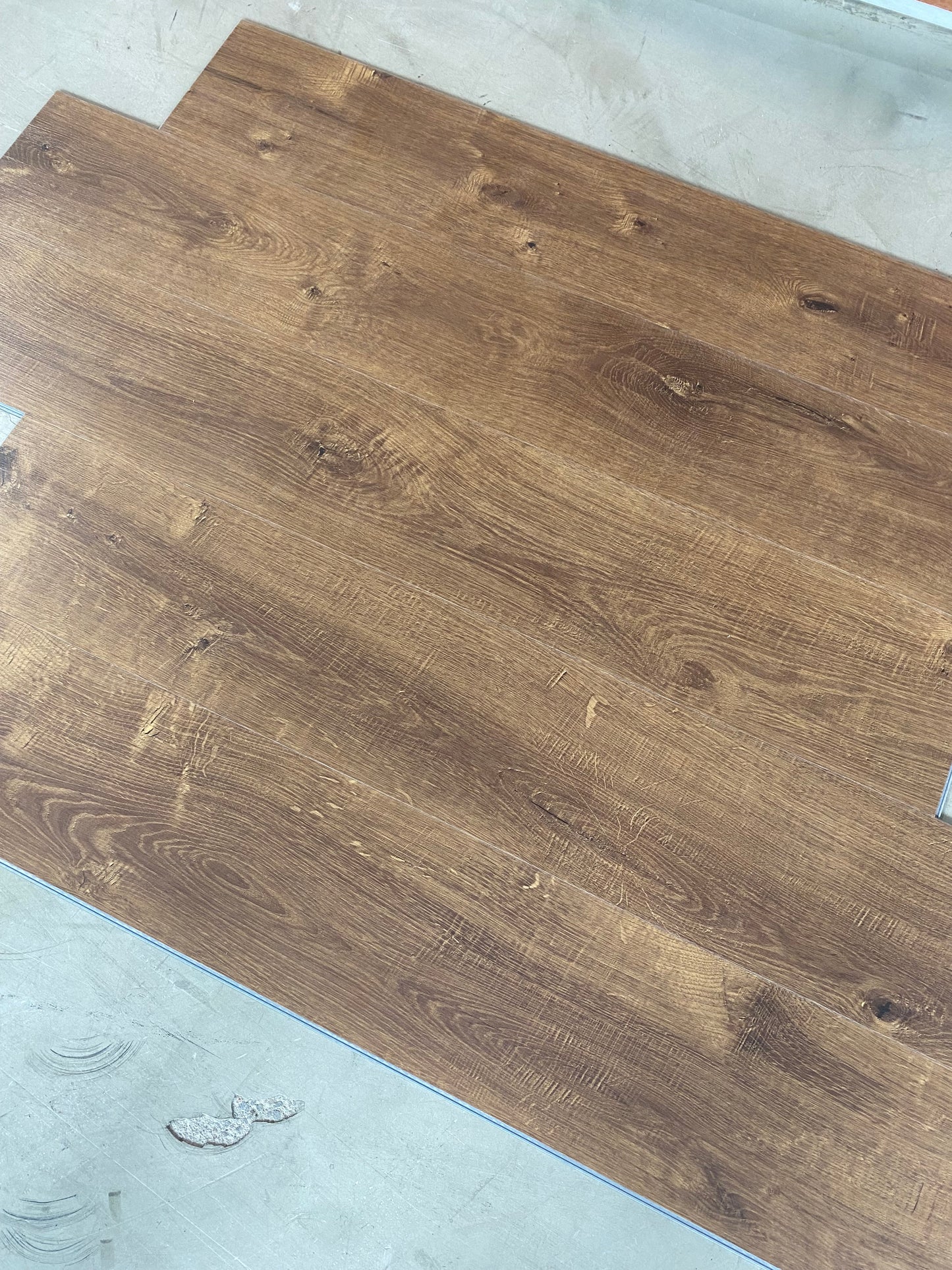 Prime Plank 5.0mm - Brown Oak - 7.1"x 48" - Vinyl Plank - Sold by ctn