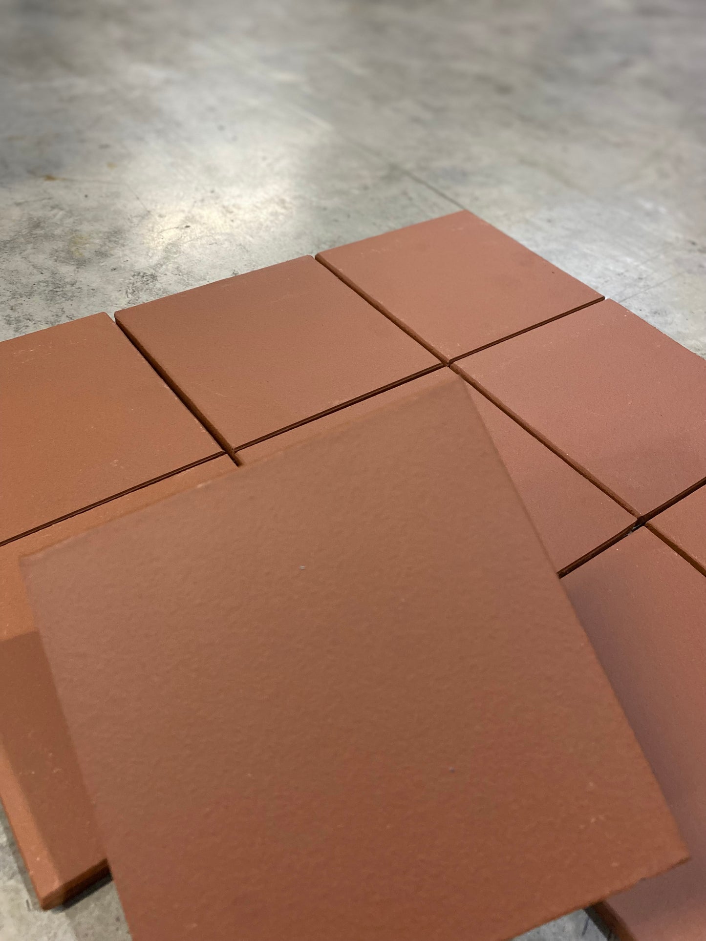 6x6 Spanish Red Quarry Tile - Sold by Ctn